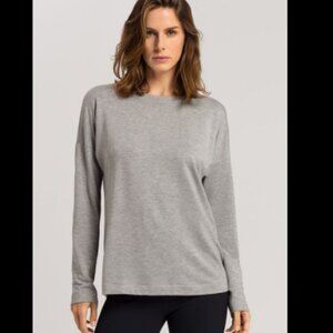 HANRO Balance Pullover in Melange. Size L